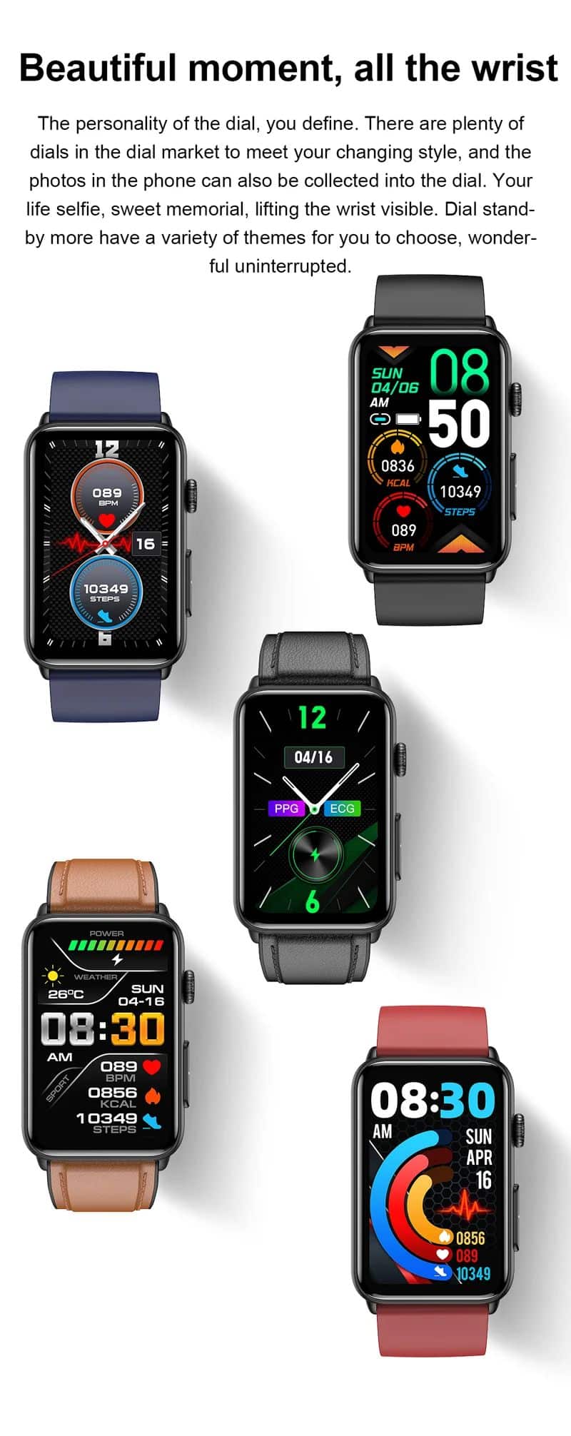 ET620 Bluetooth Calling Wellness Smart Watch - detail 04