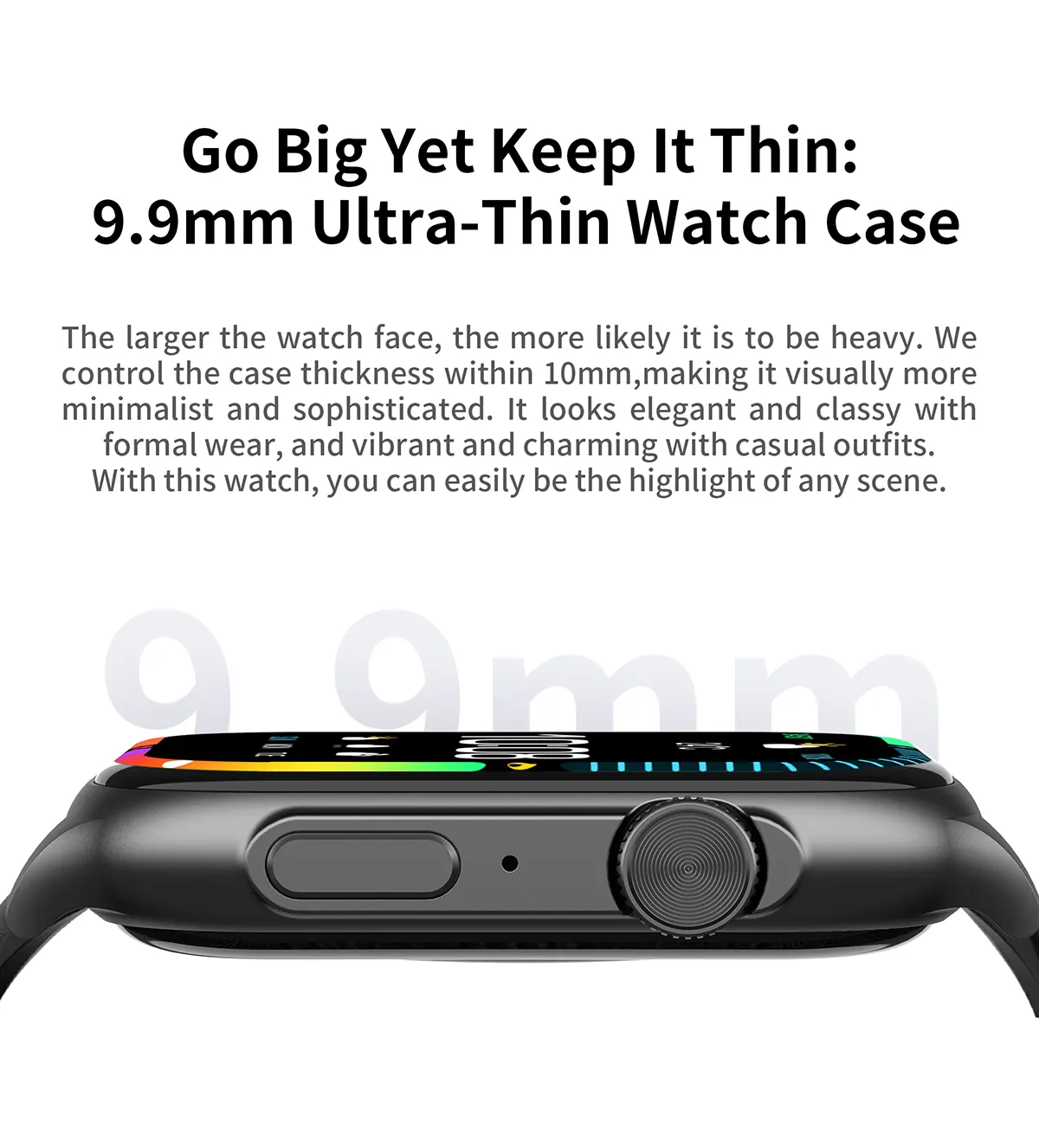 F101 AMOLED smart watch detail image 5