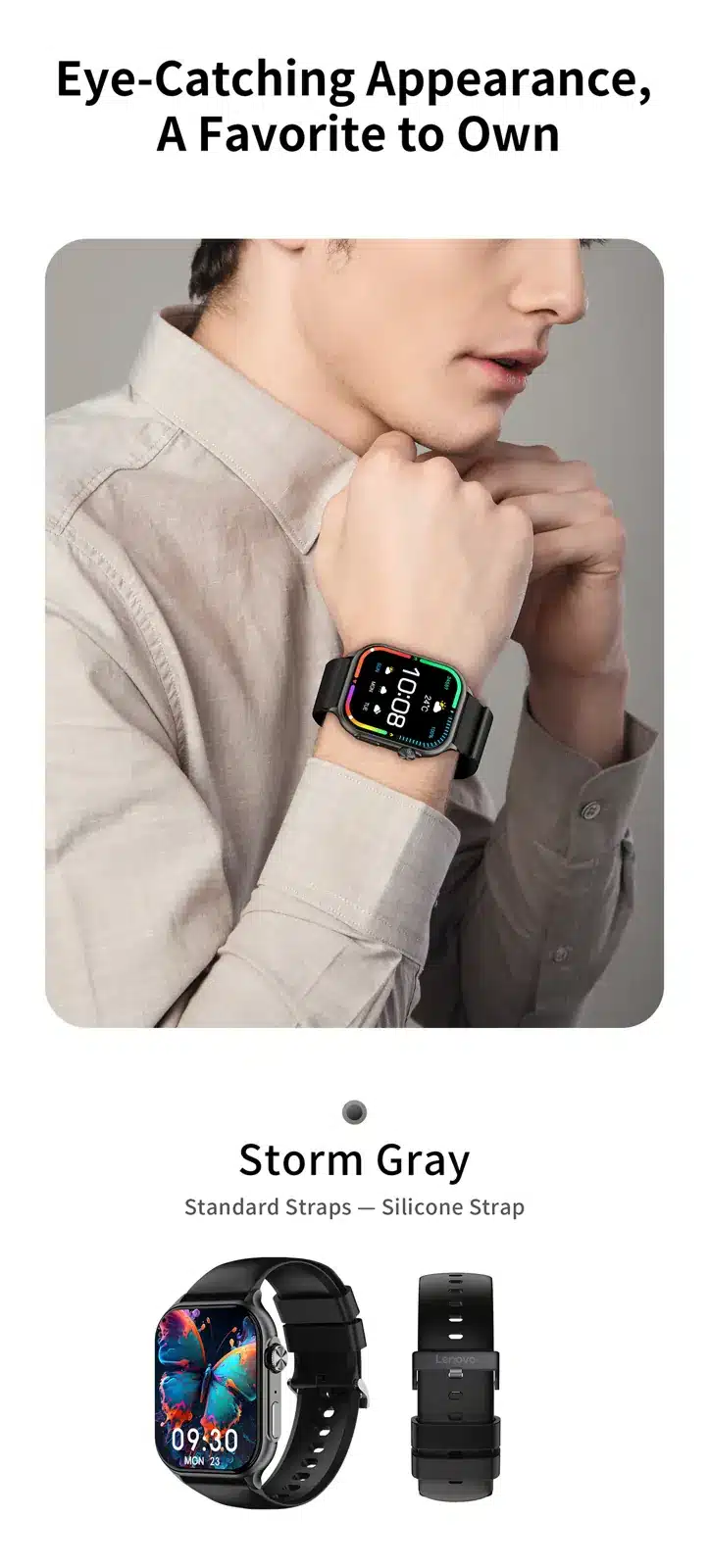 F101 AMOLED smart watch detail image 6