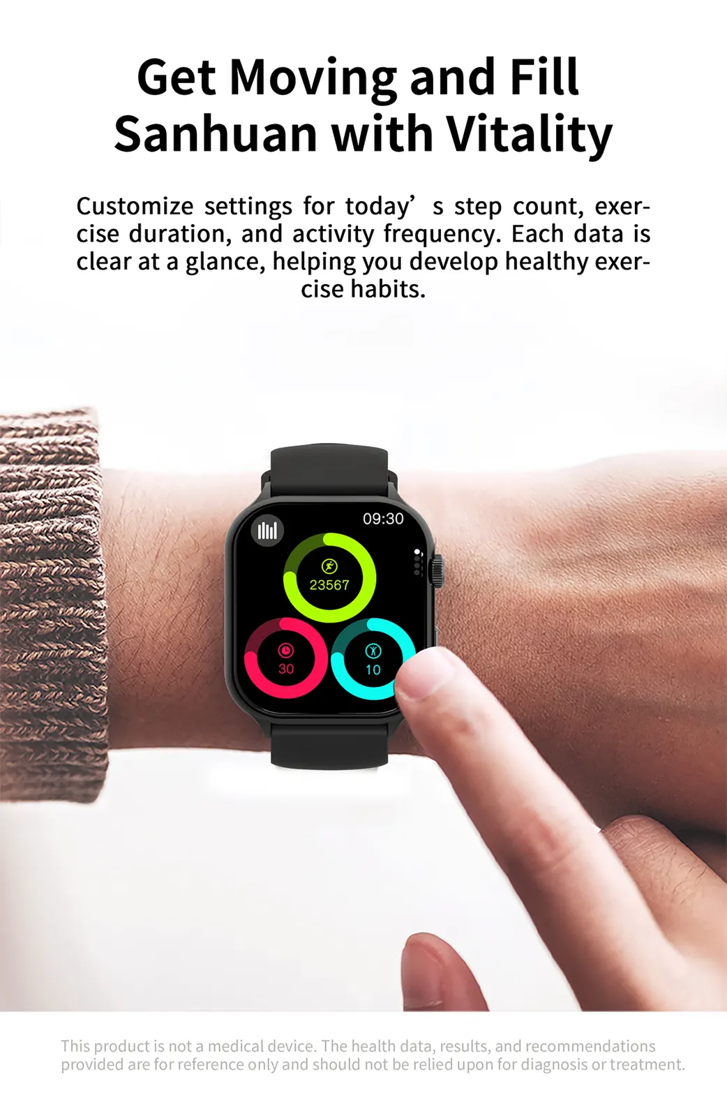 F101 AMOLED smart watch detail image 9