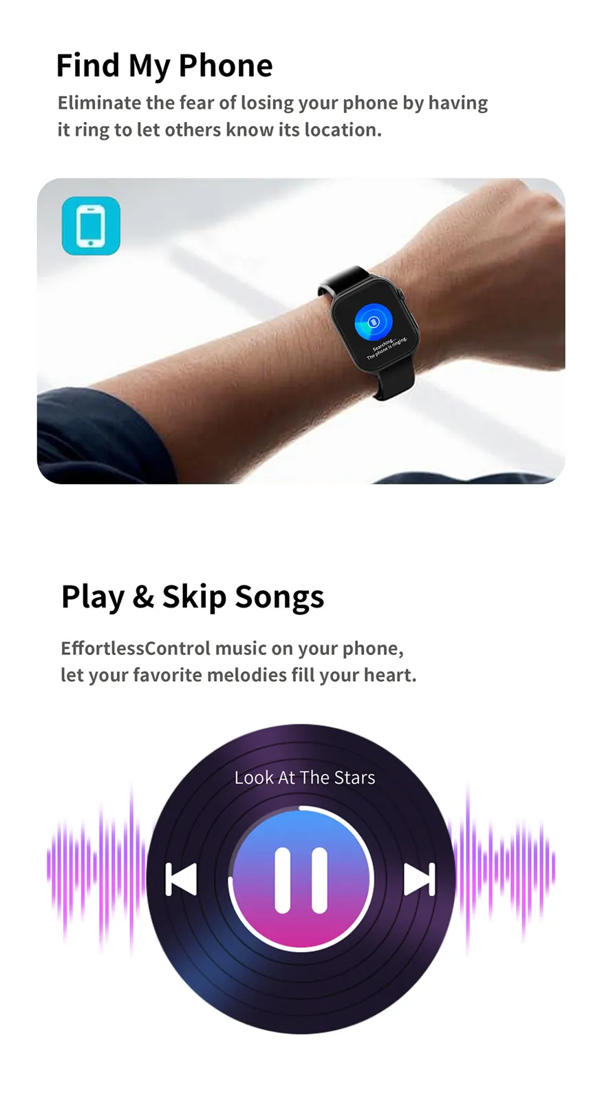 F101 AMOLED smart watch detail image 17