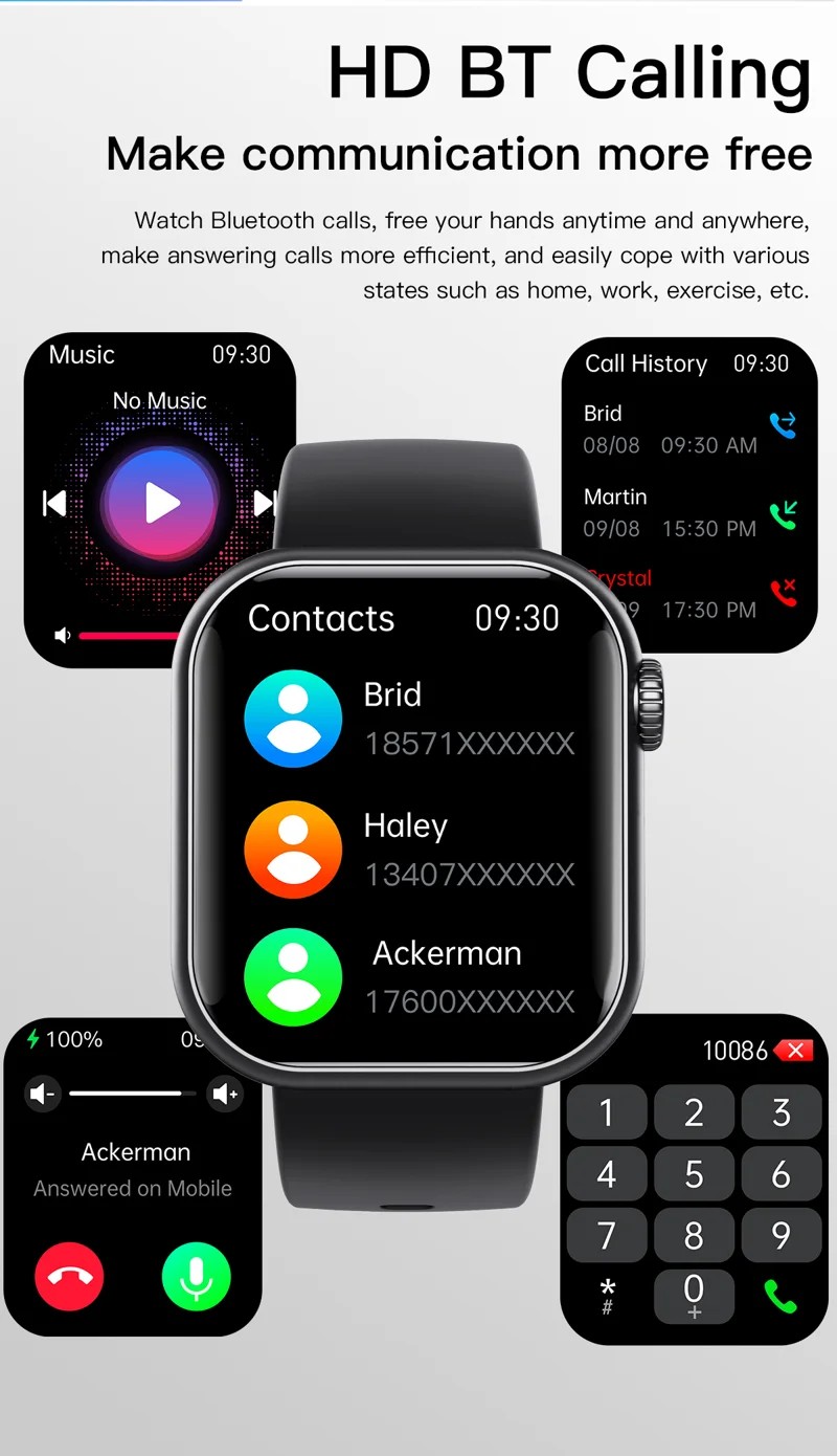 F108 Calling Smart Watch - detail 14