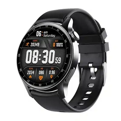 F207R 1.35-Inch 3D Arc Glass Smart Watch with Voice Assistant, Bluetooth Calling, IP67 and Wellness Trends