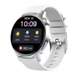 F207R 1.35-Inch 3D Arc Glass Smart Watch with Voice Assistant, Bluetooth Calling, IP67 and Wellness Trends - Image 3