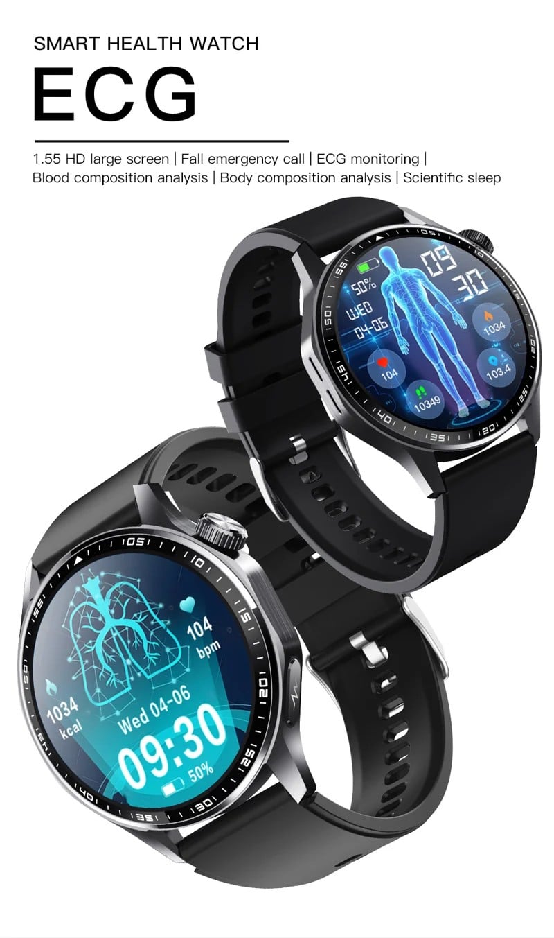 F210 ECG Bluetooth Calling Smart Watch - detail 01