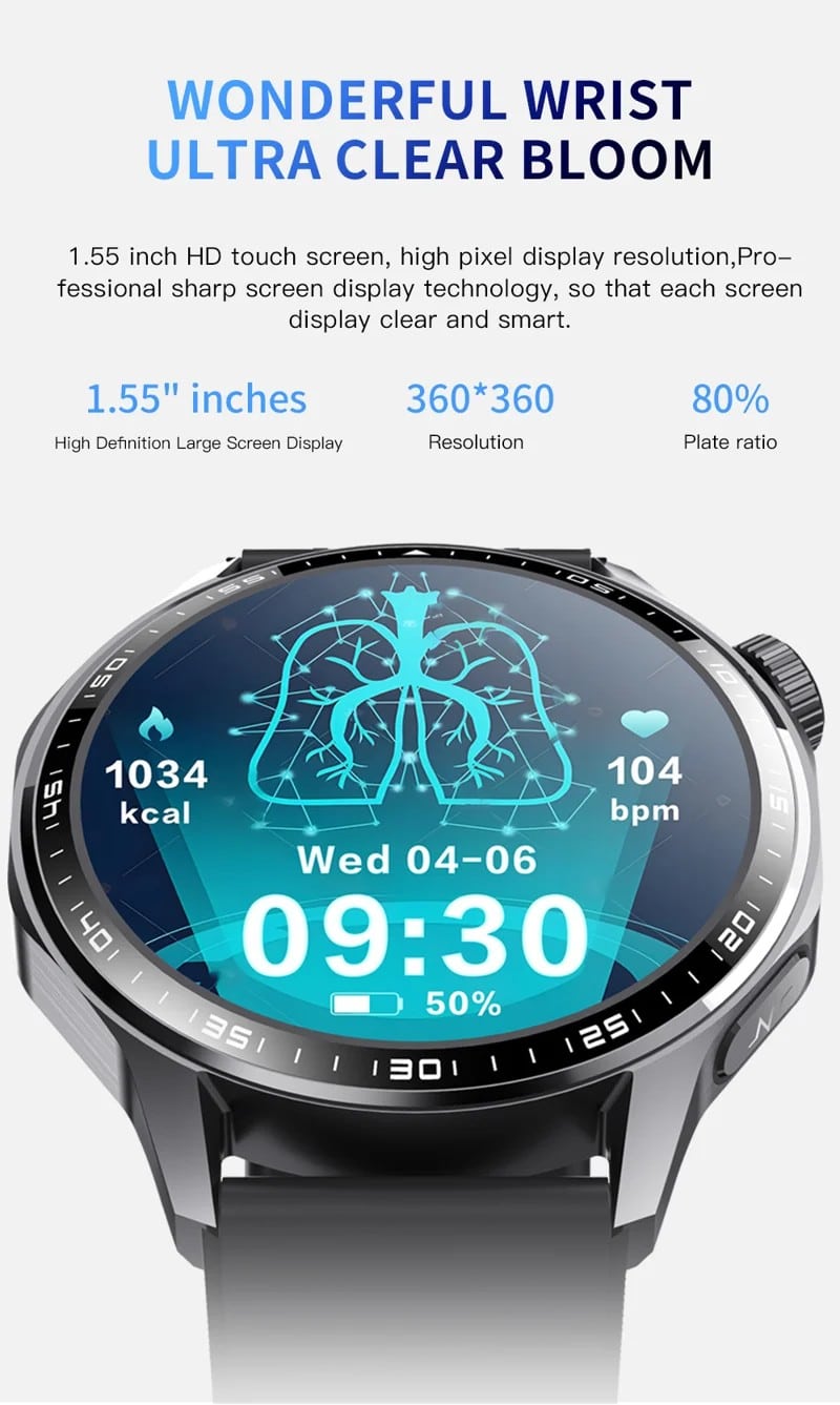 F210 ECG Bluetooth Calling Smart Watch - detail 02