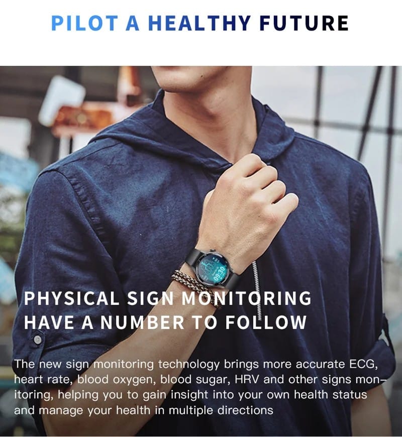 F210 ECG Bluetooth Calling Smart Watch - detail 04