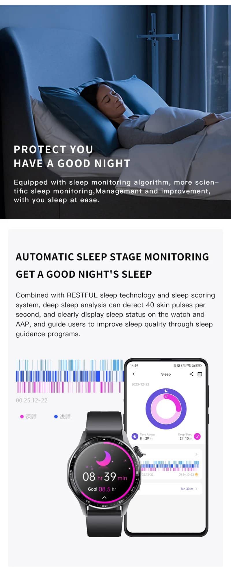 F210 ECG Bluetooth Calling Smart Watch - detail 13