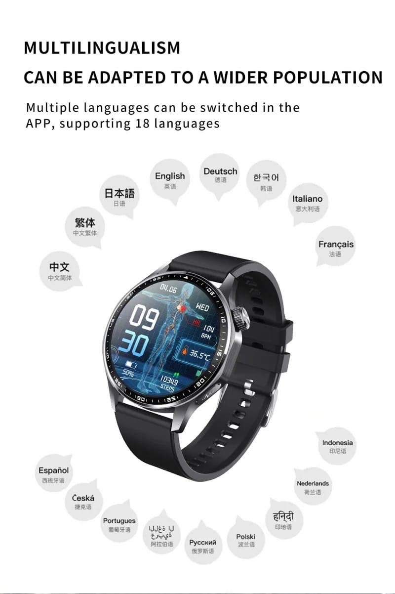 F210 ECG Bluetooth Calling Smart Watch - detail 16