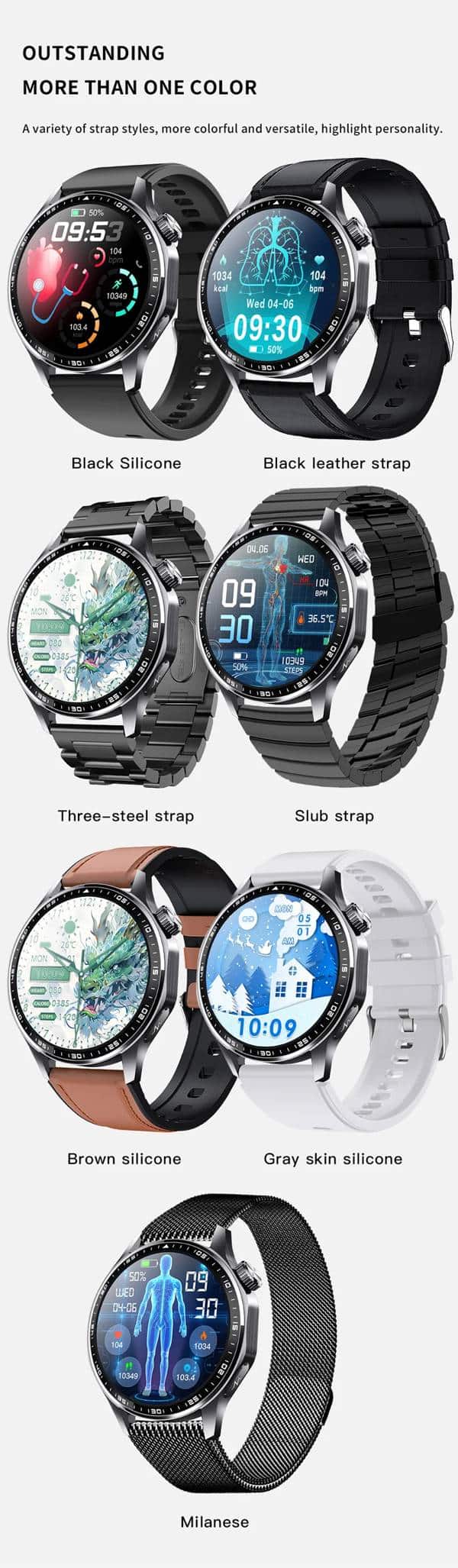 F210 ECG Bluetooth Calling Smart Watch - detail 20