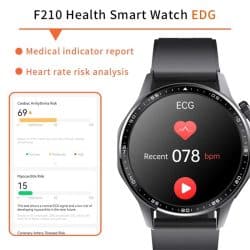 F210 ECG Bluetooth Calling Smart Watch - gallery 13