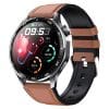 Black Brown Leather Strap