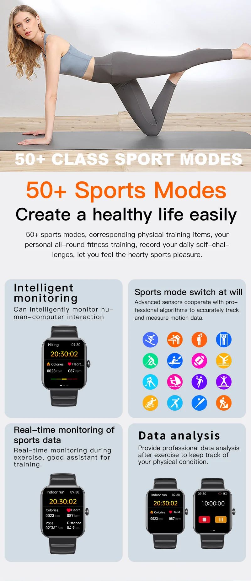 F21pro Sports Smart Watch - detail 11