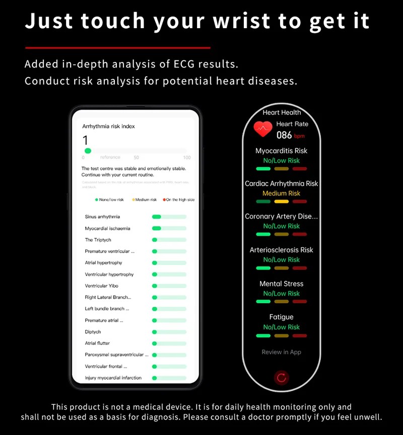F240 Health Smart Watch - detail 06