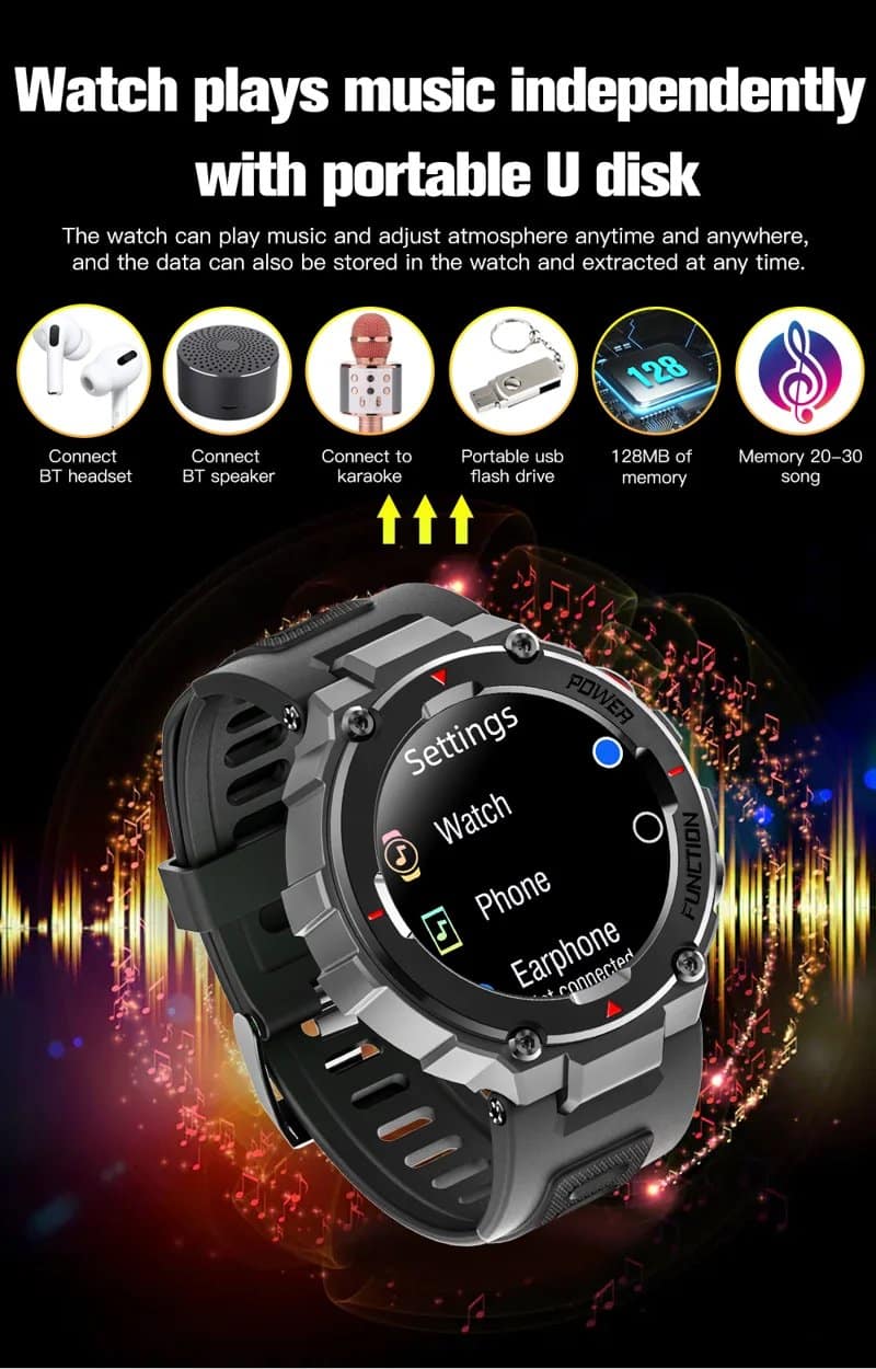 F26 Outdoor Fitness Smart Watch - detail 04