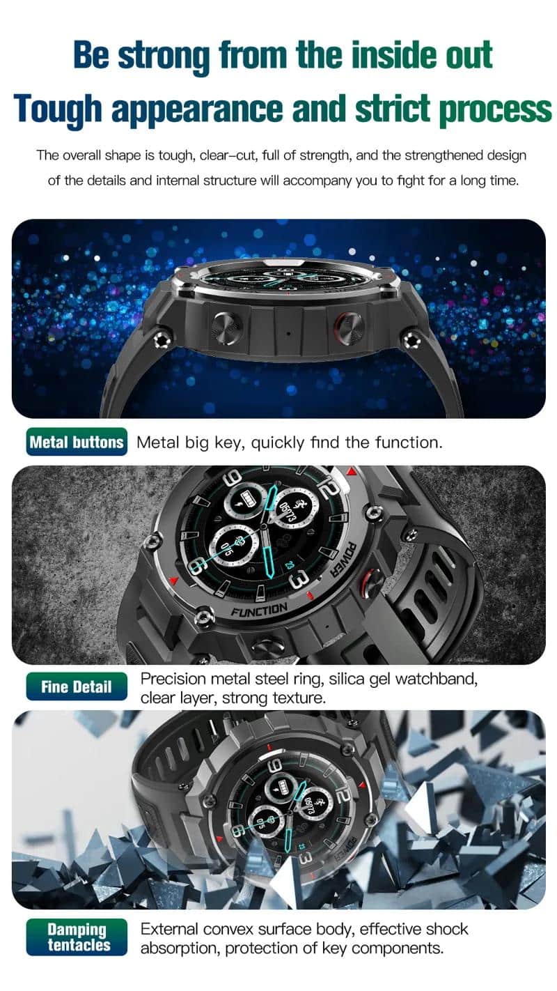 F26 Outdoor Fitness Smart Watch - detail 05