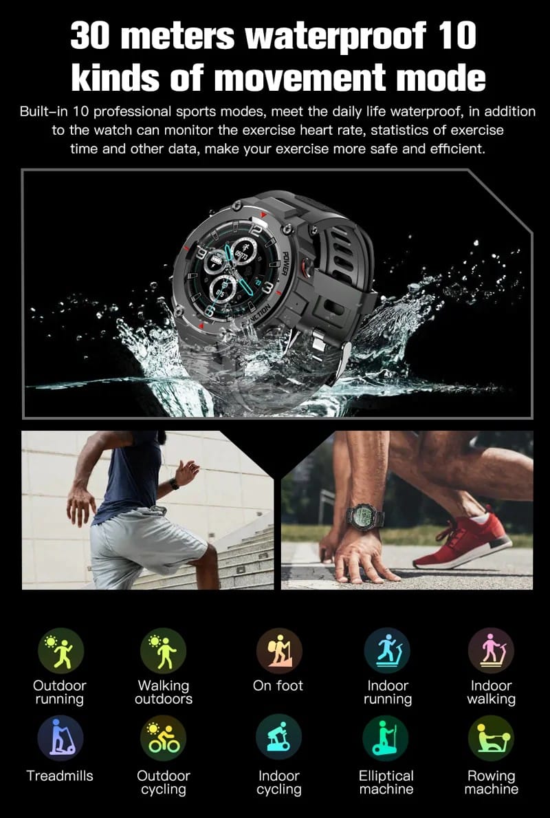 F26 Outdoor Fitness Smart Watch - detail 08