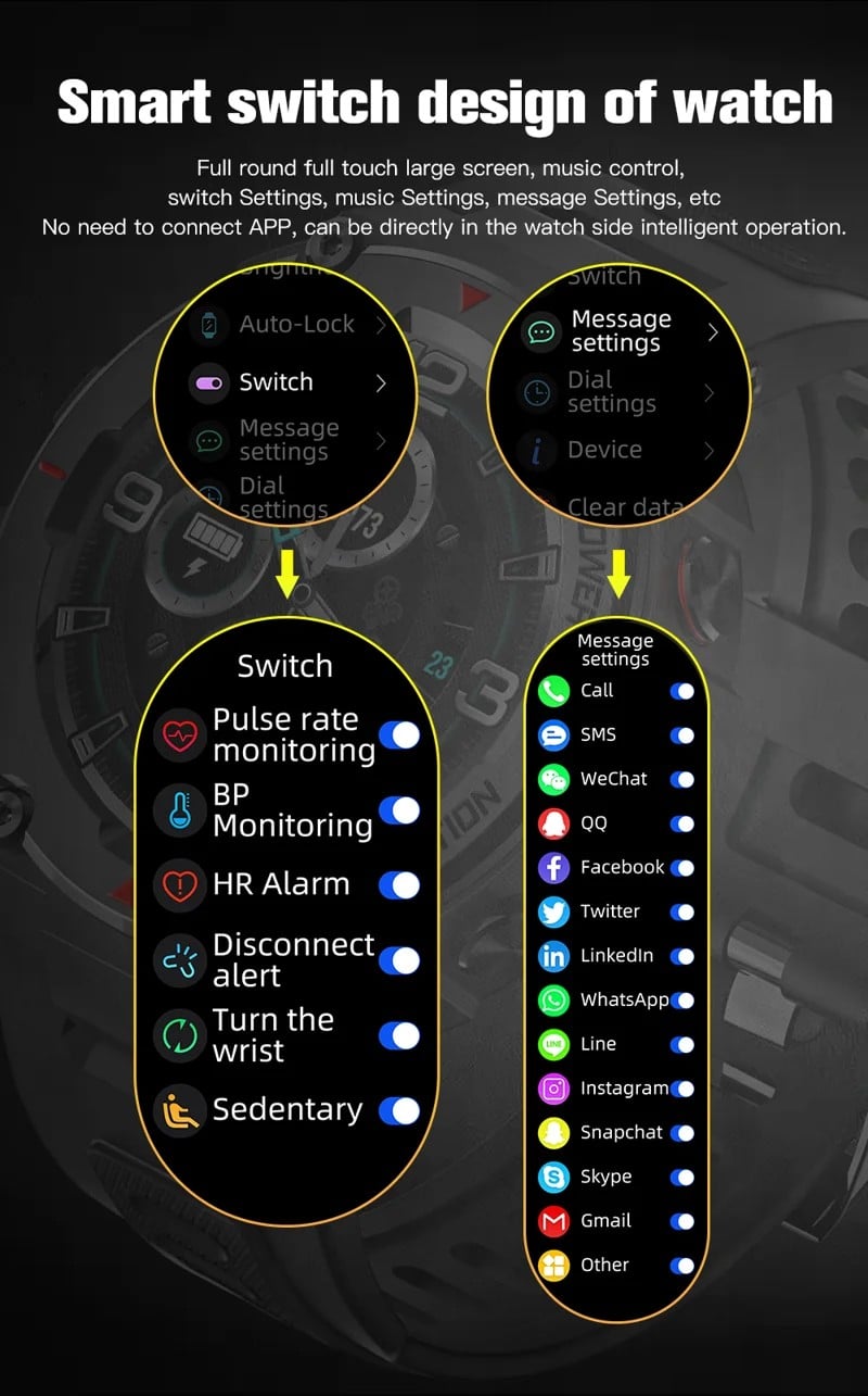 F26 Outdoor Fitness Smart Watch - detail 09