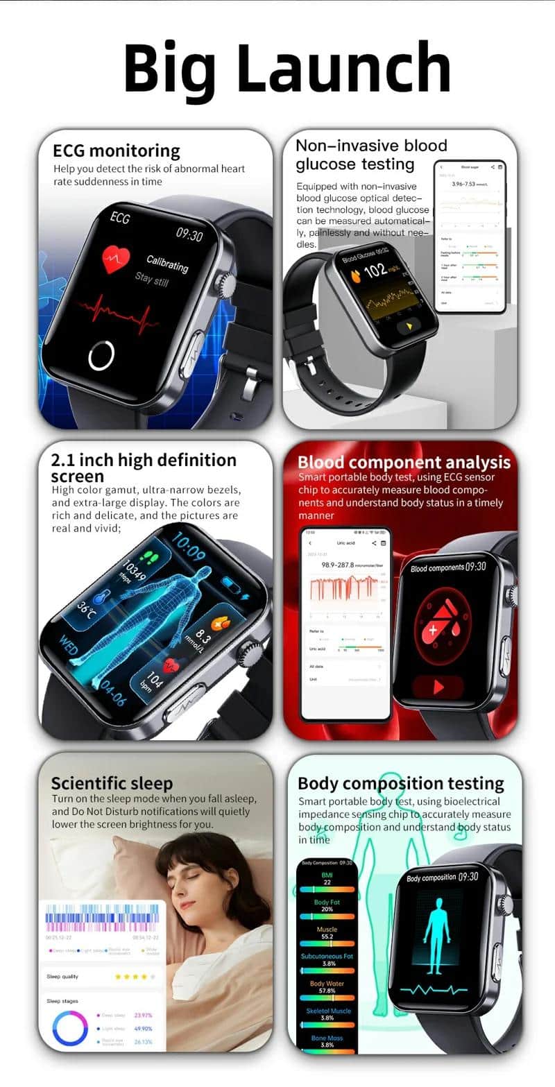 F300 HD Calling Smart Watch - detail 02