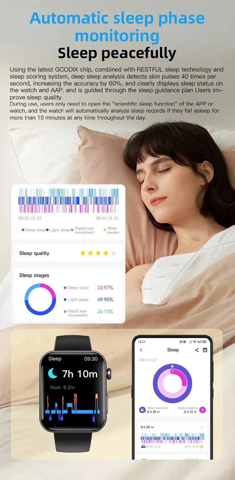 F300 HD Calling Smart Watch - detail 12
