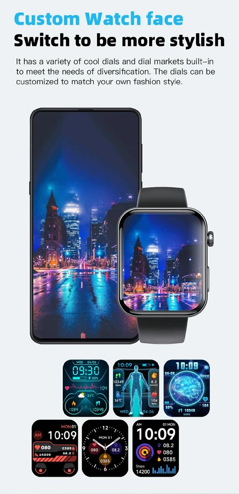 F300 HD Calling Smart Watch - detail 18
