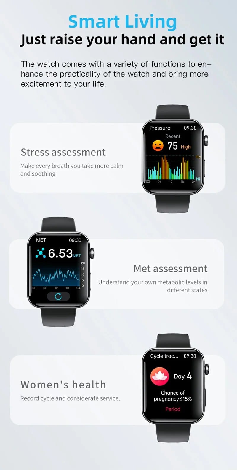 F300 HD Calling Smart Watch - detail 19