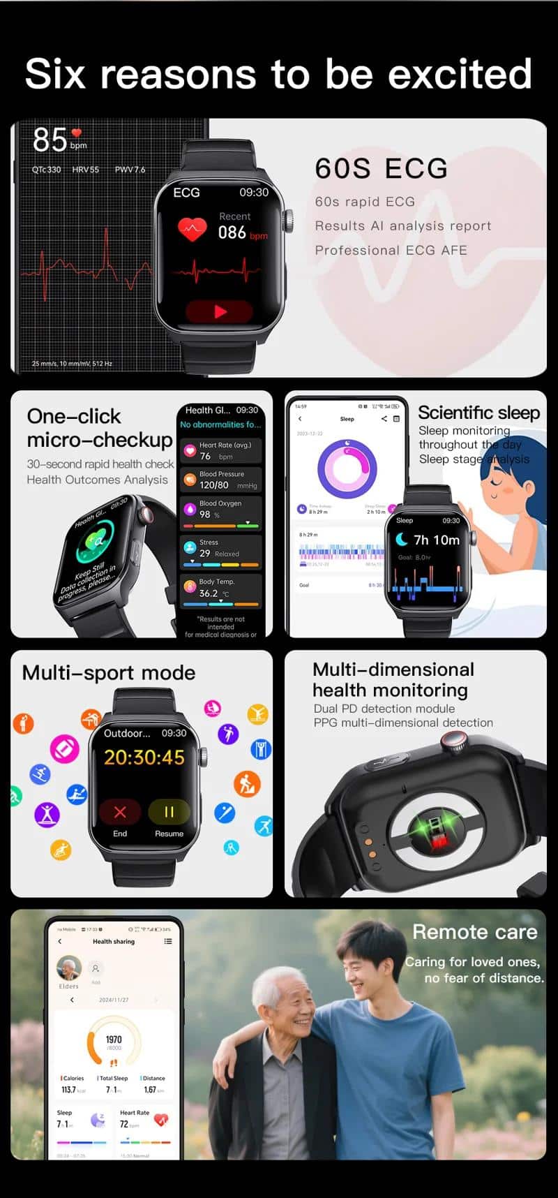 F320 Health Smart Watch - detail 02