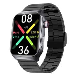 F320 Health Smart Watch - variant black bamboo joint
