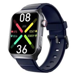 F320 Health Smart Watch - variant blue silicone
