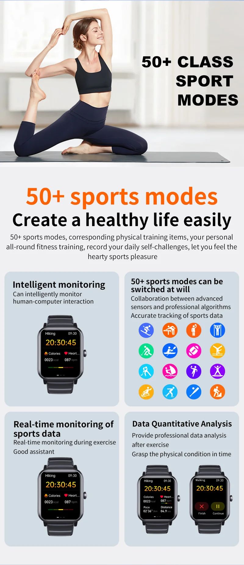F33 Fitness Smart Watch - detail 11
