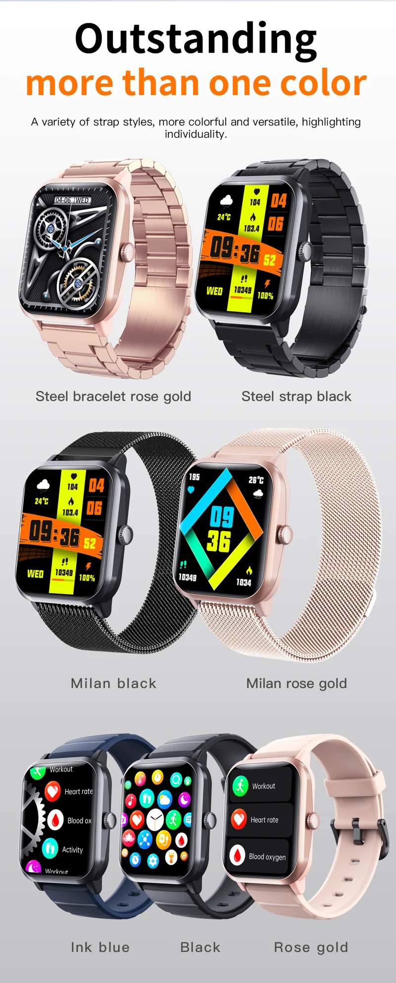 F33 Fitness Smart Watch - detail 17