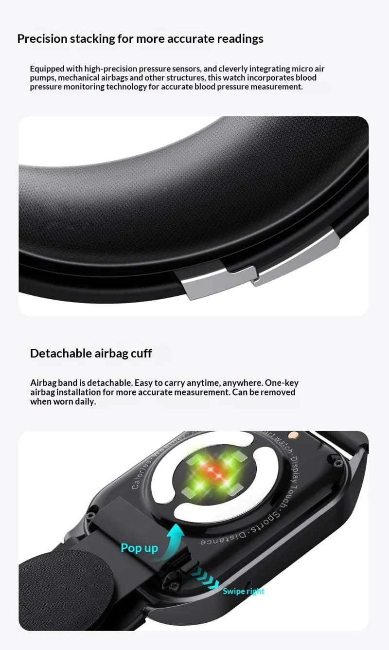 F520 Air-Pump Health Smart Watch - detail 06