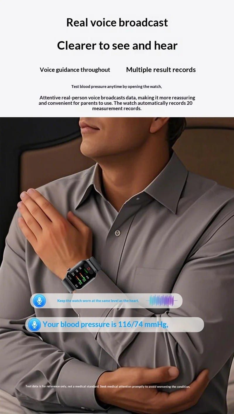 F520 Air-Pump Health Smart Watch - detail 07