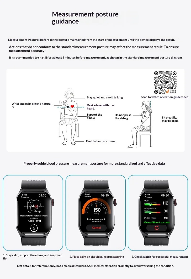 F520 Air-Pump Health Smart Watch - detail 09