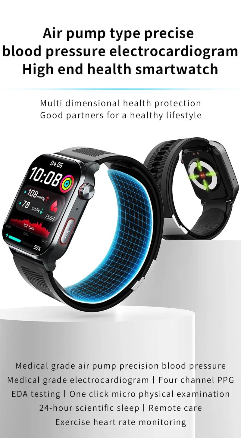F530 Air-Pump Health Smart Watch - detail 01