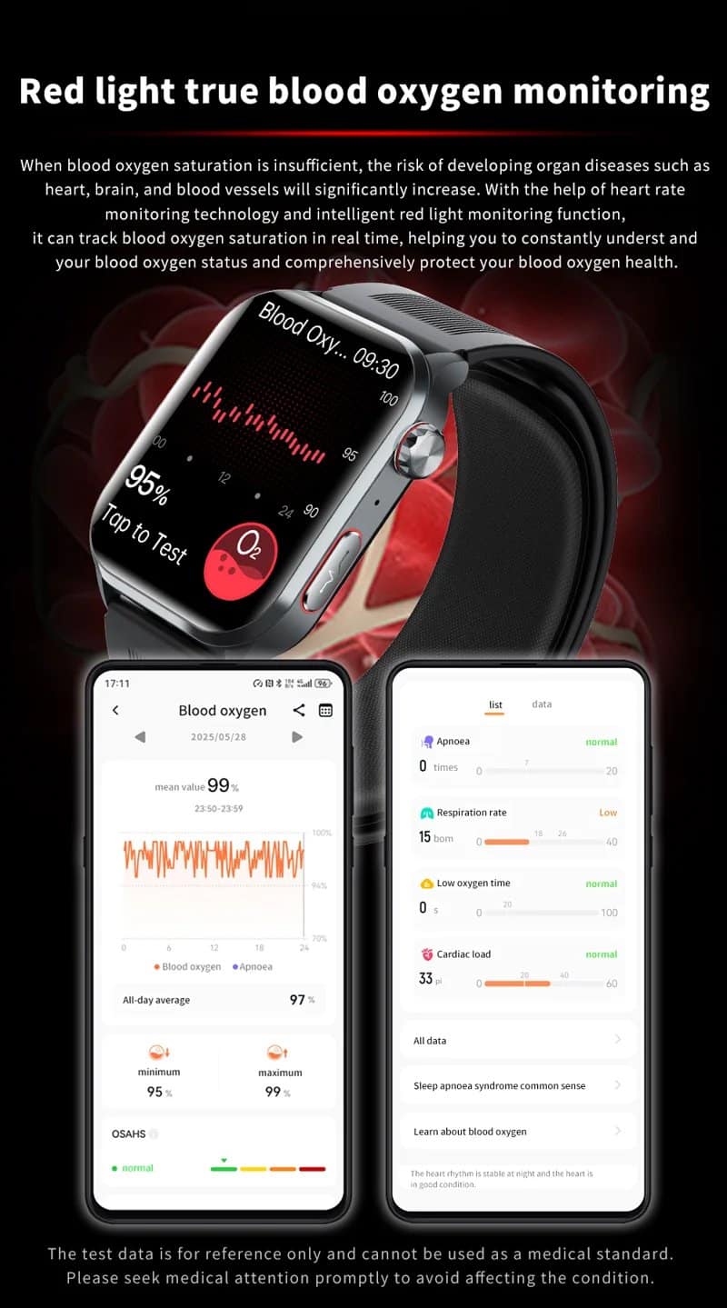 F530 Air-Pump Health Smart Watch - detail 13