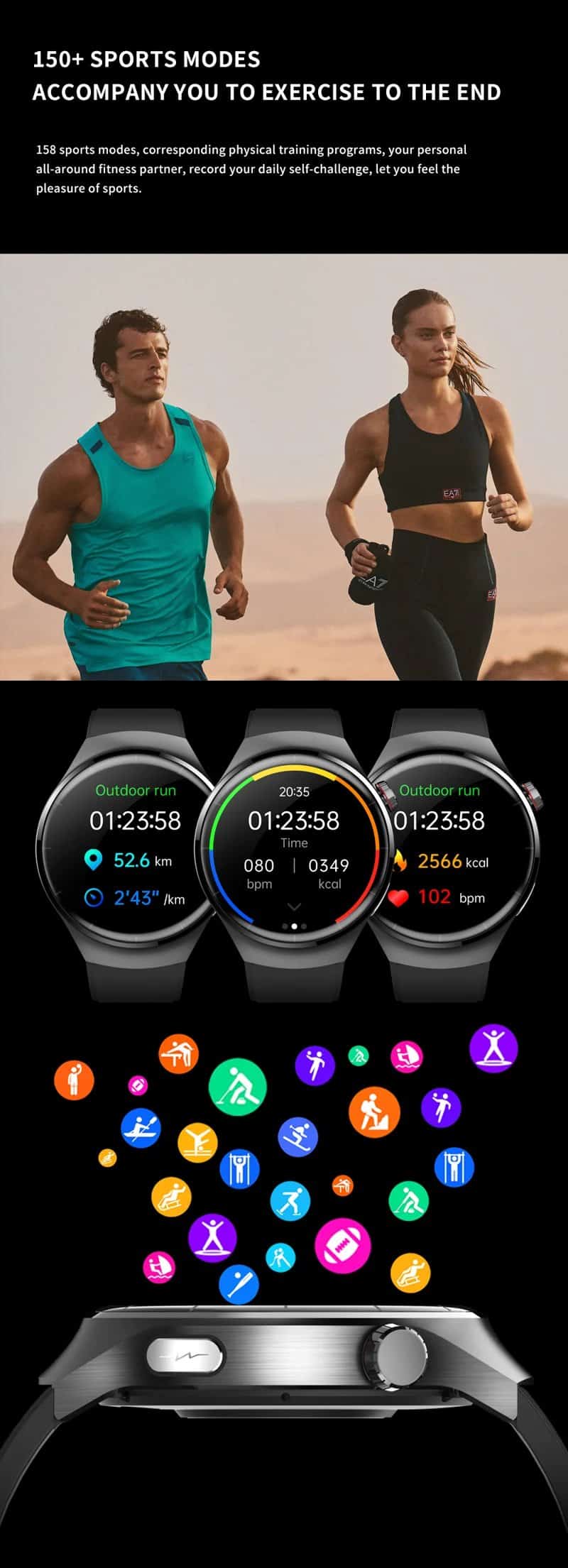 F600 Sports Smart Watch - detail 15