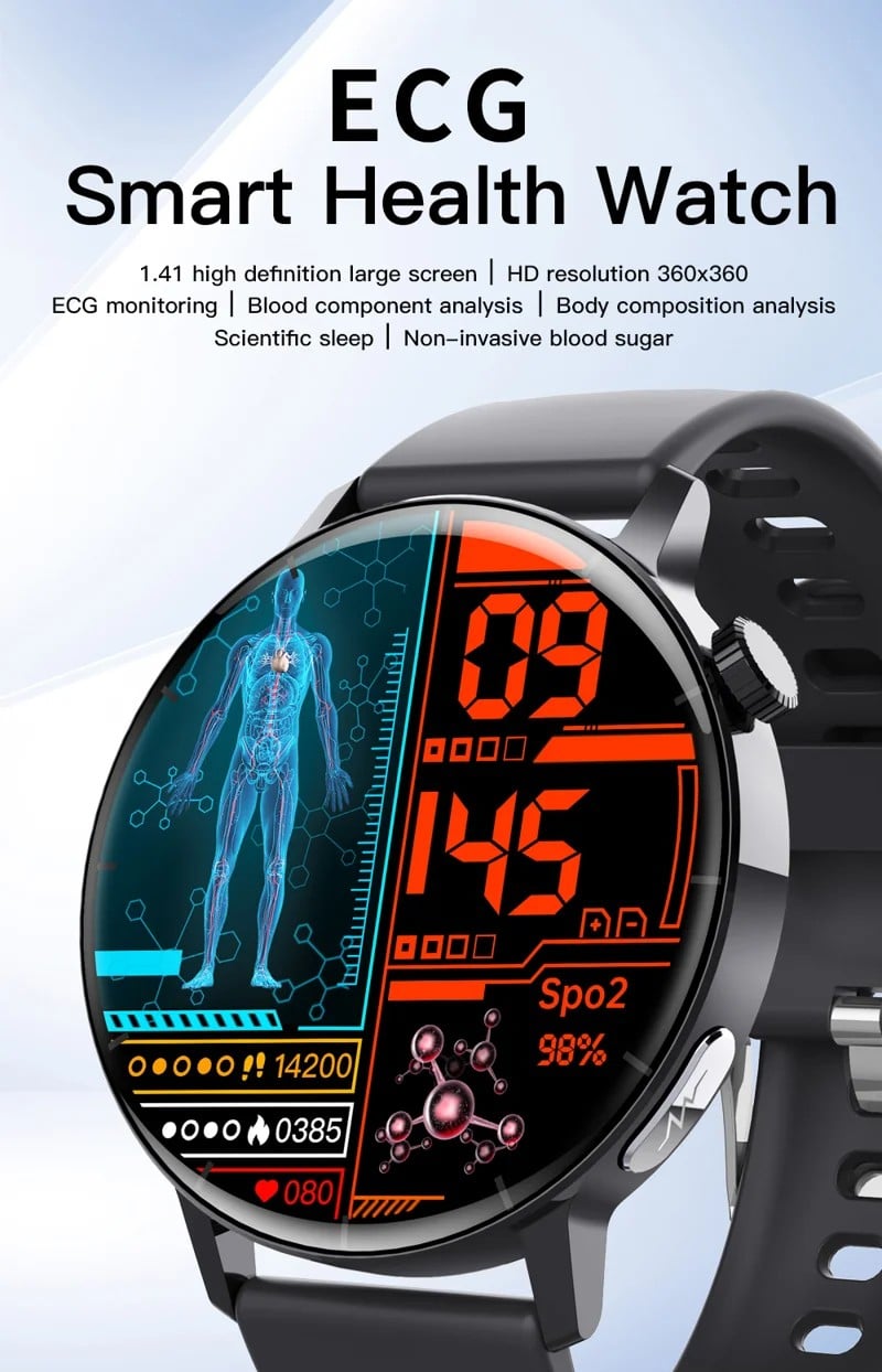 F67 Pro ECG Health Smart Watch - detail 01
