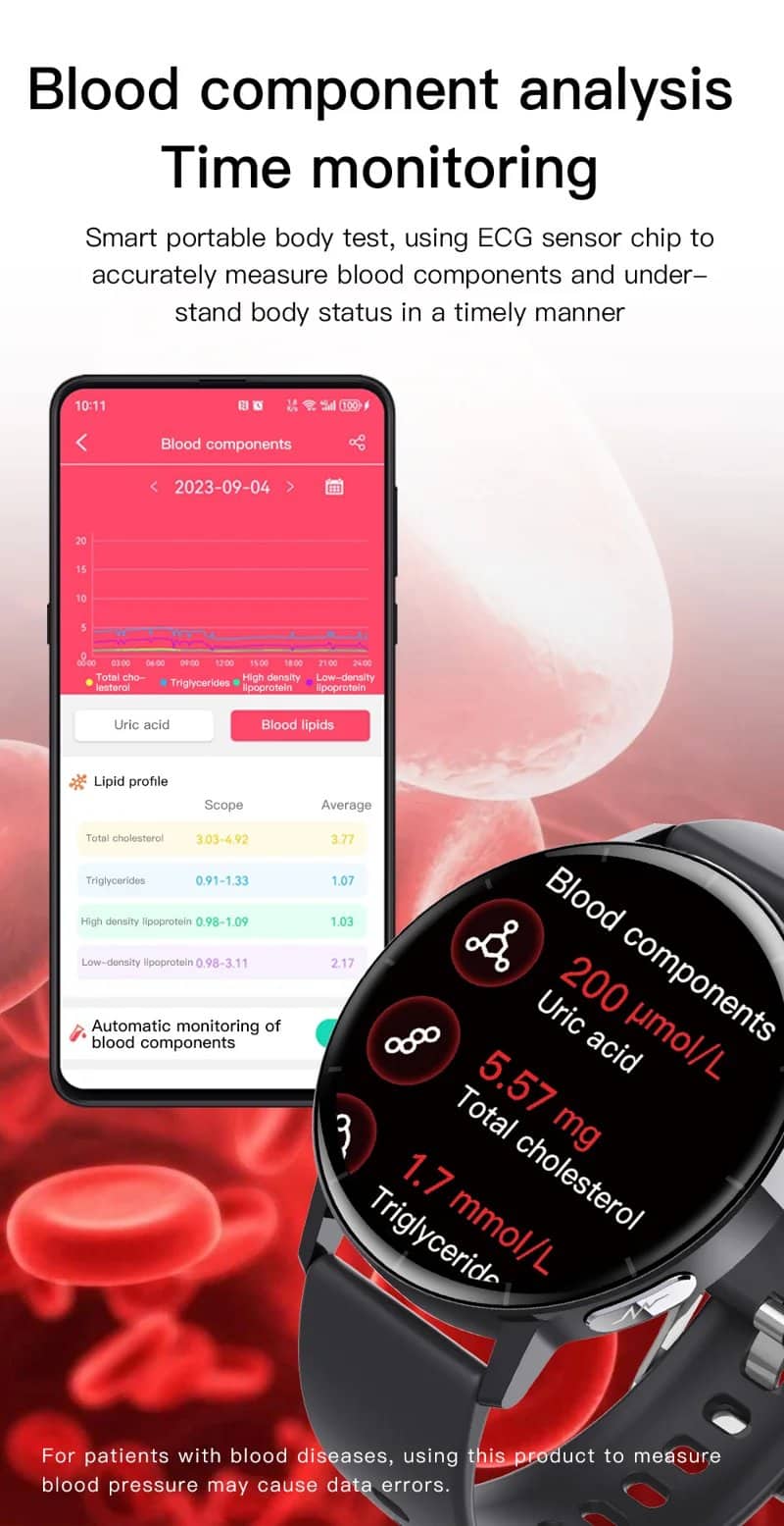 F67 Pro ECG Health Smart Watch - detail 05