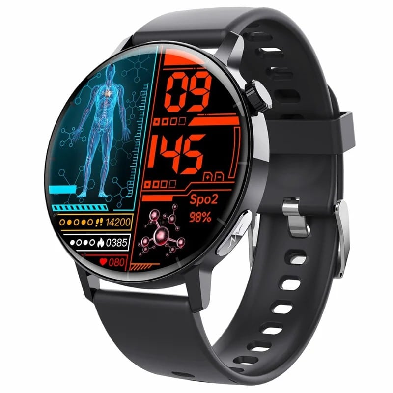 F67 Pro ECG Health Smart Watch with 1.41-Inch 360 x 360 IPS Display, HRV and Wellness Tracking, Bluetooth Calling, 158 Sports Modes, IP67 Care and 300mAh Battery - gallery-01 F67 Pro ECG Health Smart Watch - gallery 01