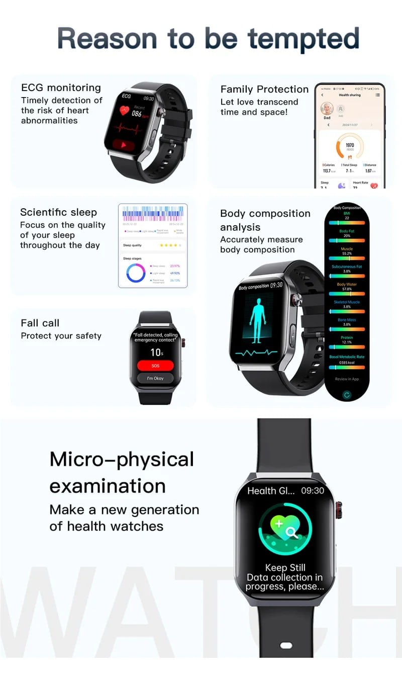 F700 Health and Fitness Smart Watch - detail 02
