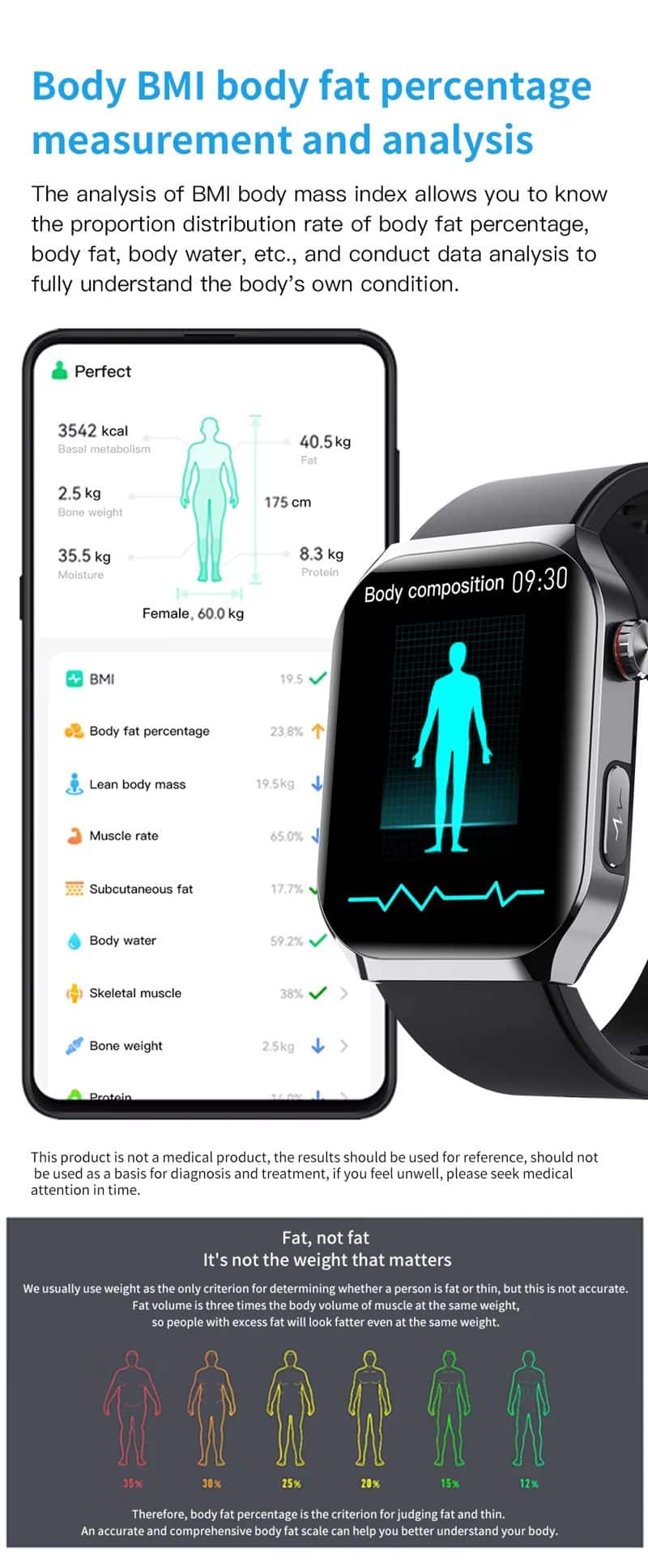 F700 Health and Fitness Smart Watch - detail 07