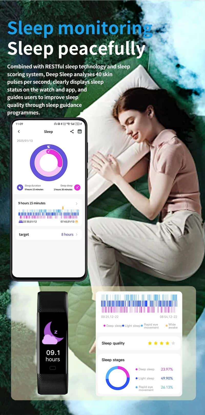 F71 Fitness Smart Bracelet - detail 07