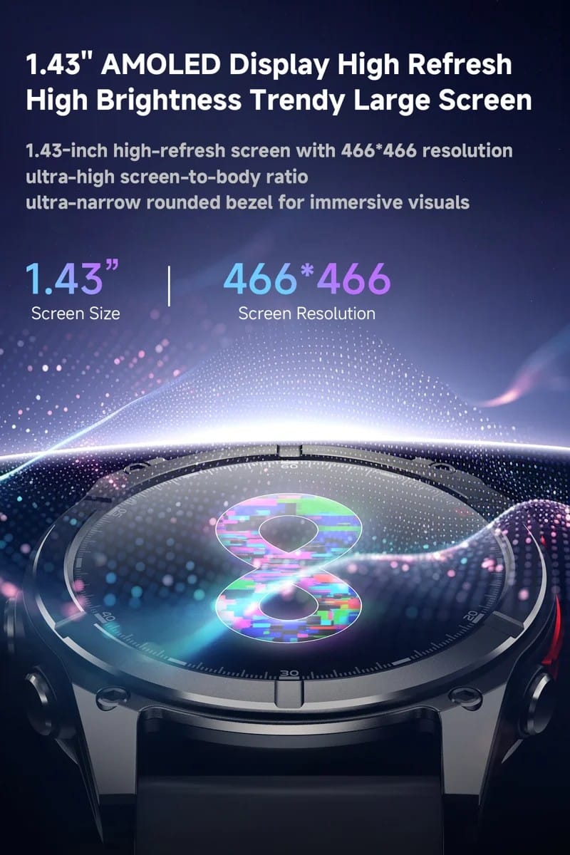 F8 Pro Outdoor AMOLED Smart Watch - detail 03