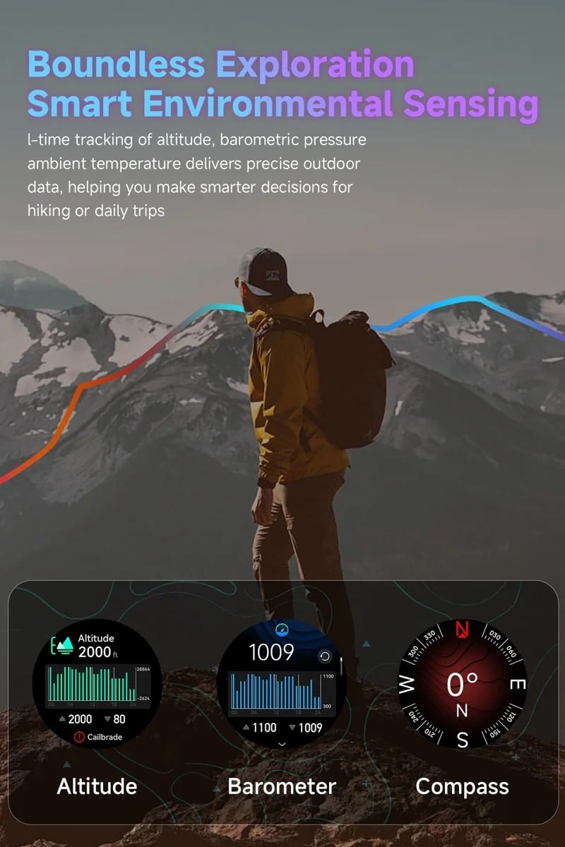 F8 Pro Outdoor AMOLED Smart Watch - detail 09