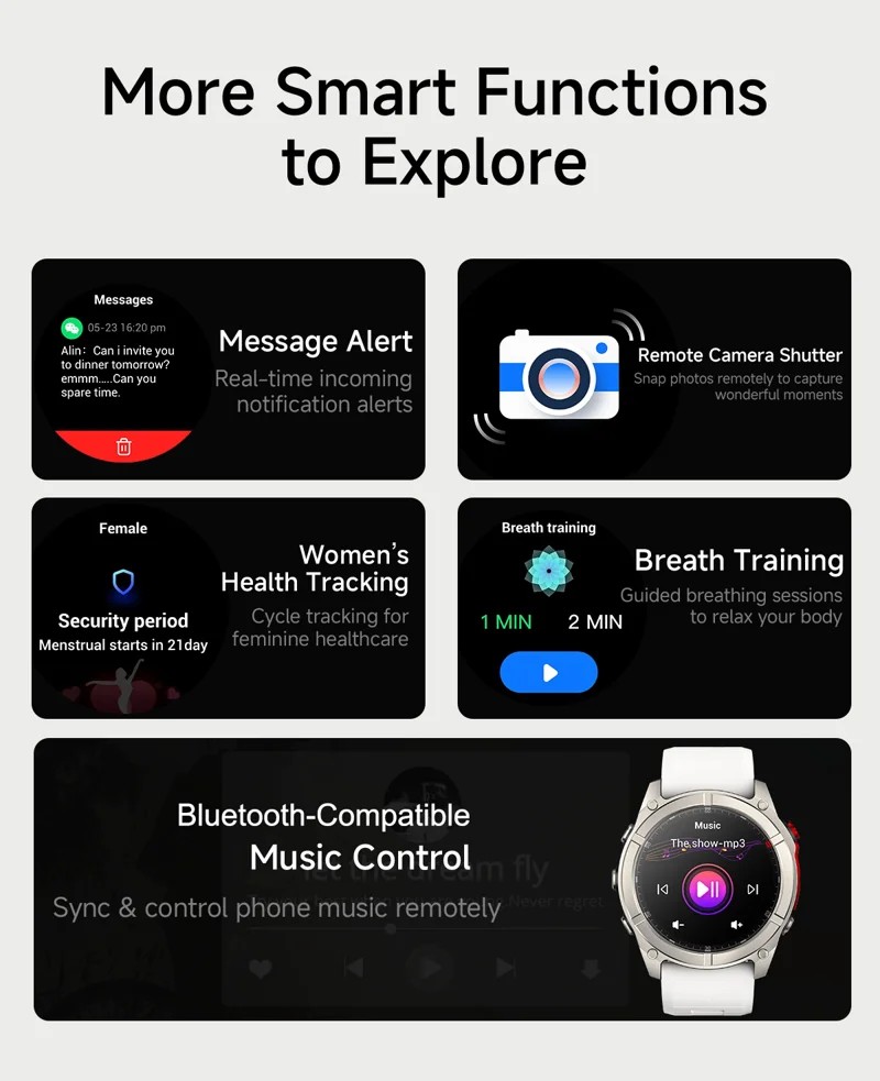 F8 Pro Outdoor AMOLED Smart Watch - detail 15