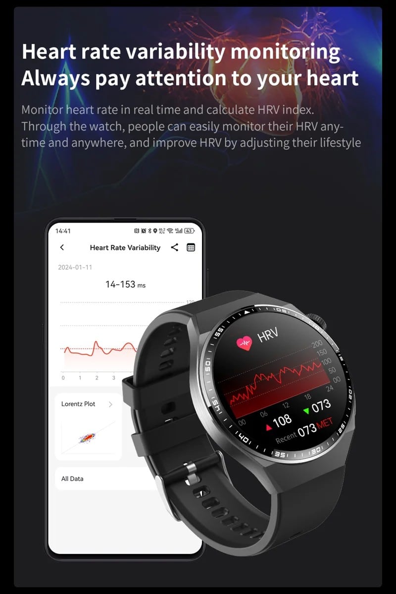 F800 Steel Strap Smart Watch - detail 07