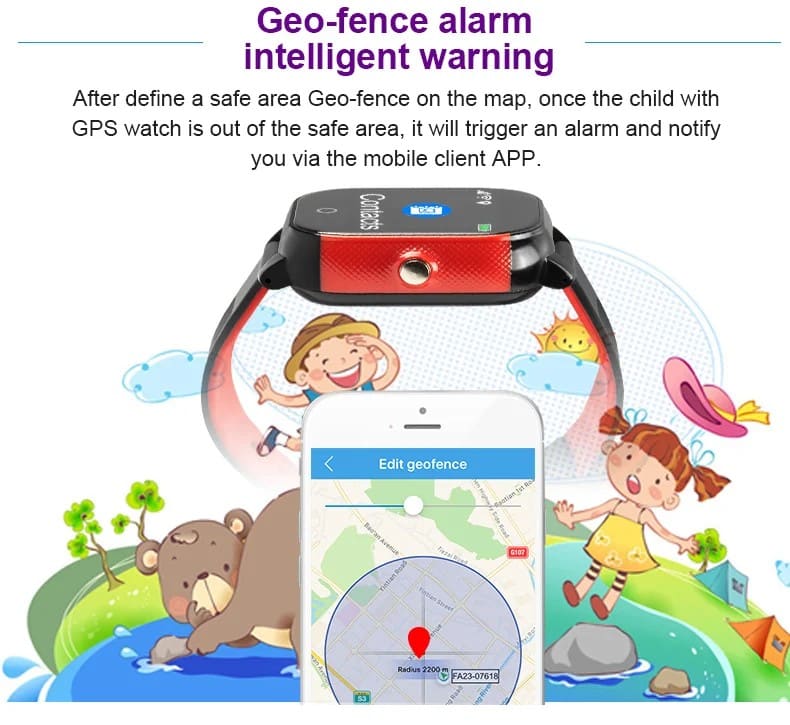 FA23 Kids GPS Smart Watch - detail 08