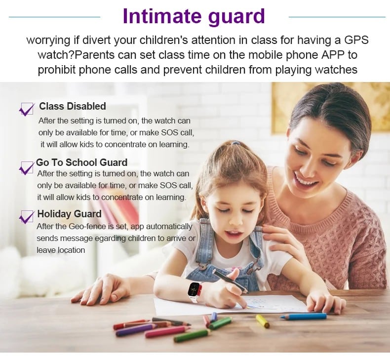 FA23 Kids GPS Smart Watch - detail 13