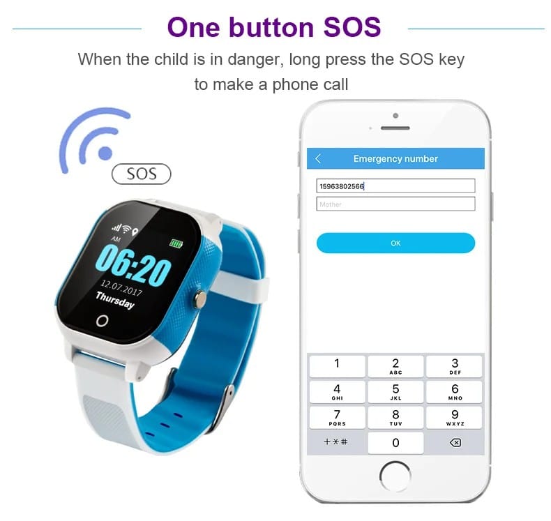 FA23 Kids GPS Smart Watch - detail 19